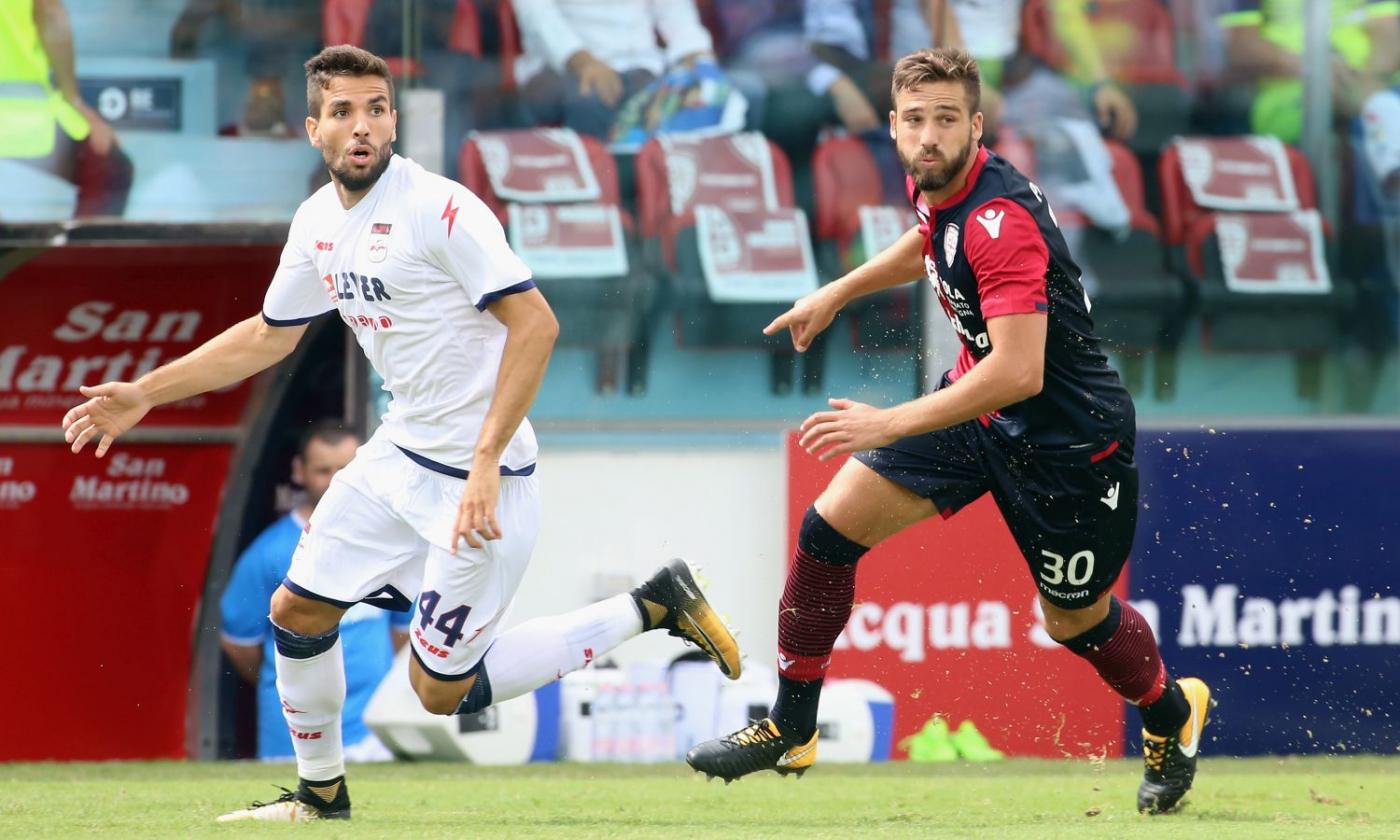 Cagliari, Pavoletti: 'Potevamo anche vincere. Ho fatto felice anche il Genoa'