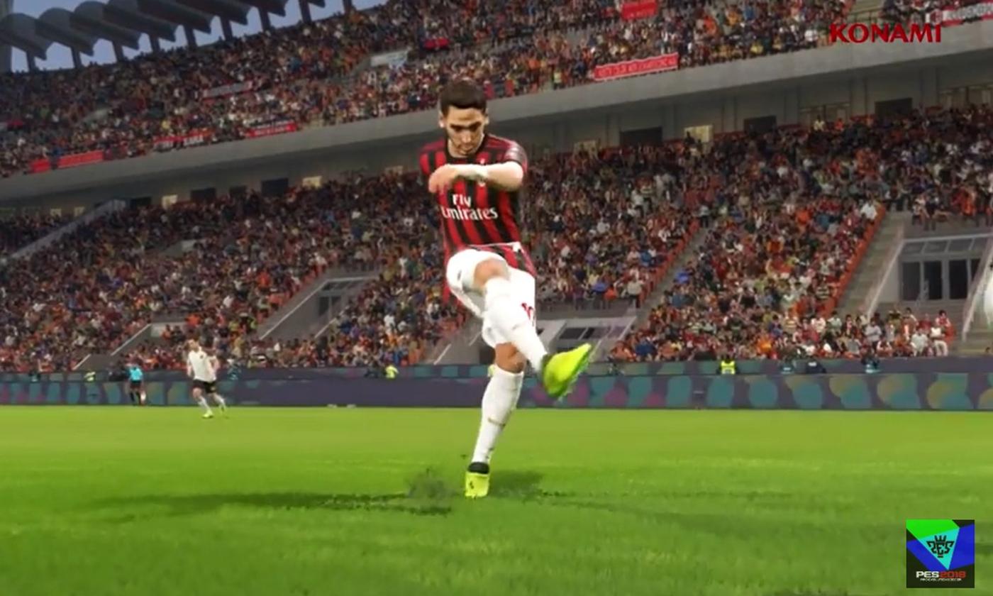 Milan, nuovo accordo con PES 2018