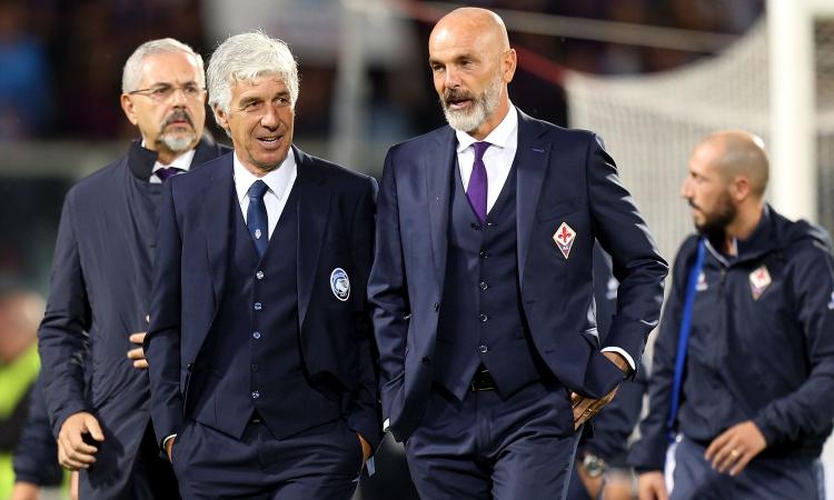 Ds Fiorentina: 'Due rigori netti, e il Var?' Pioli: 'Arbitro discutibile'. Gasperini: 'Che coraggio!' VIDEO