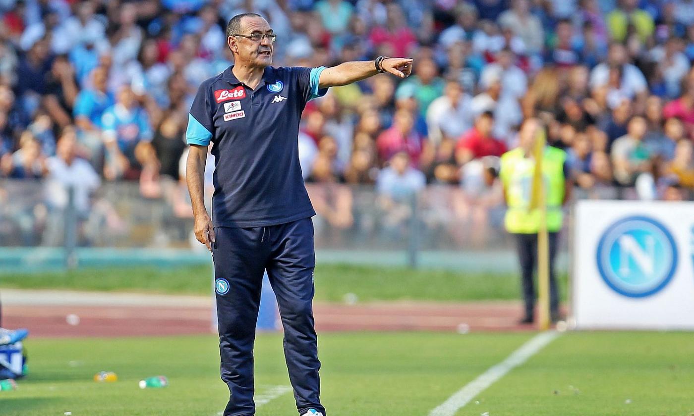 Napoli, Sarri: 'Vinta gara difficile. Il campo di Udine è indegno, è lo specchio del calcio italiano' VIDEO