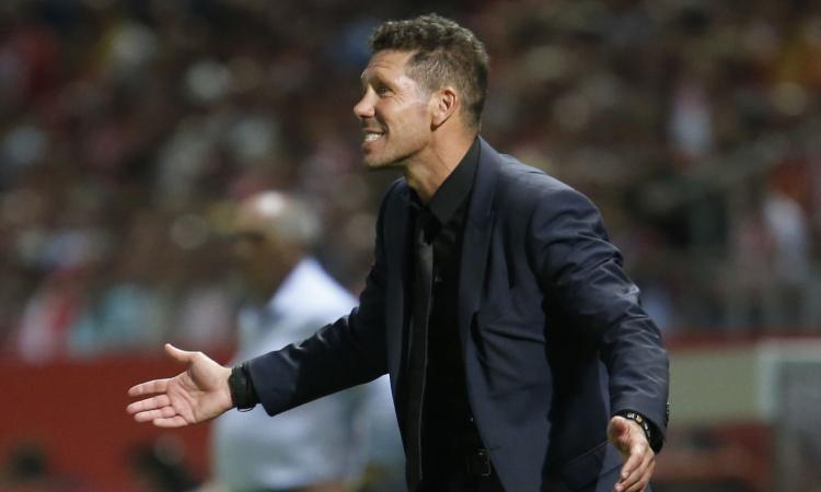Atletico Madrid, Simeone: 'Noi favoriti per l'Europa League? Non ci pensiamo'