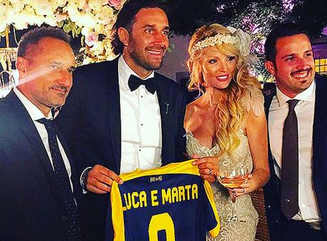 Luca Toni E Marta Cecchetto Sposi Dopo 20 Anni Gianna Nannini Foto Cagliari Calciomercato Com
