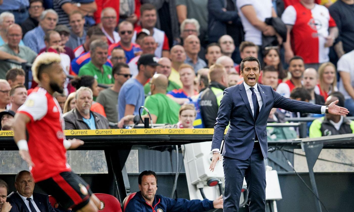 Feyenoord, van Bronckhorst: 'Napoli come il City. Il calcio olandese non vive un gran momento'