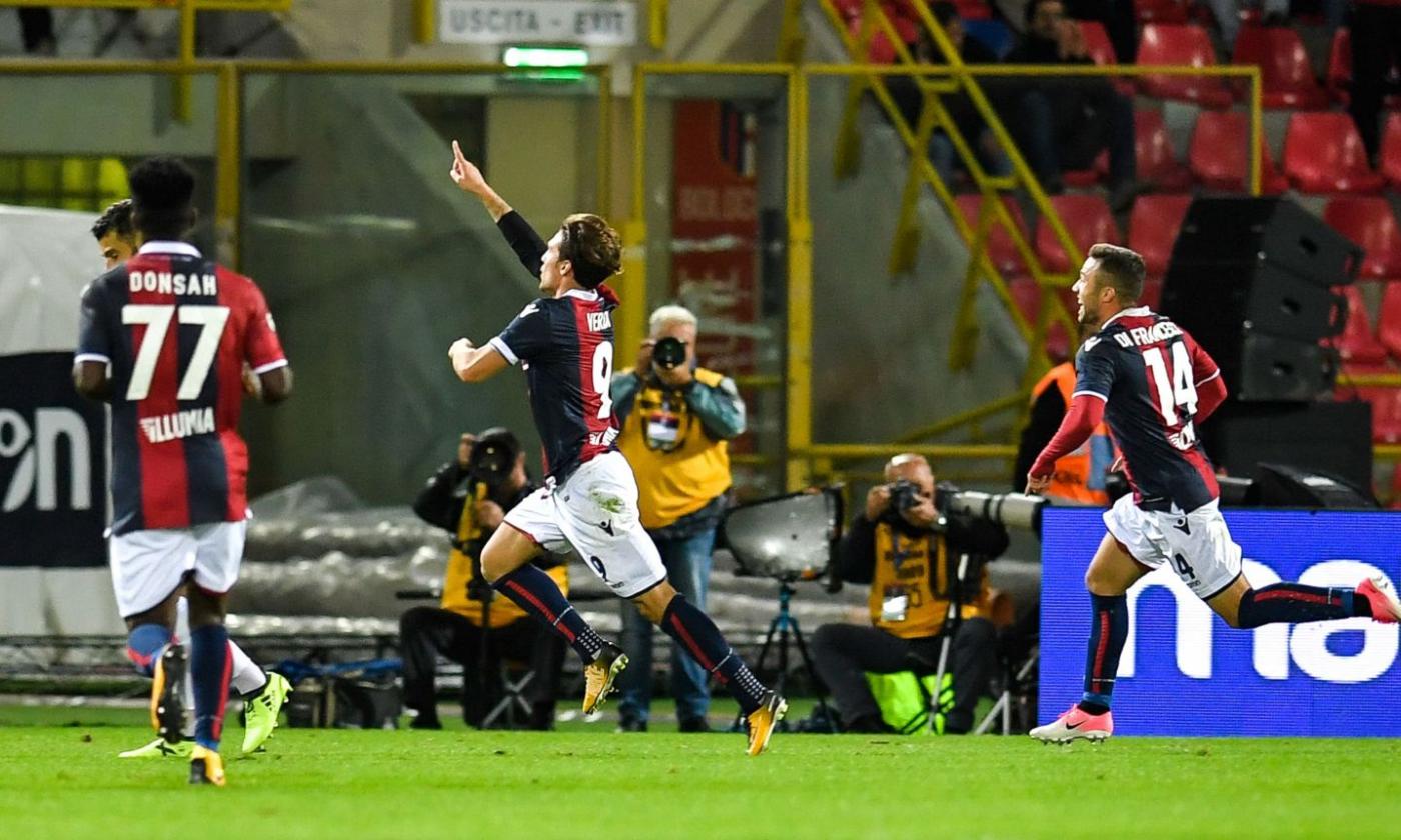 Brutta Inter: 1-1 a Bologna VIDEO