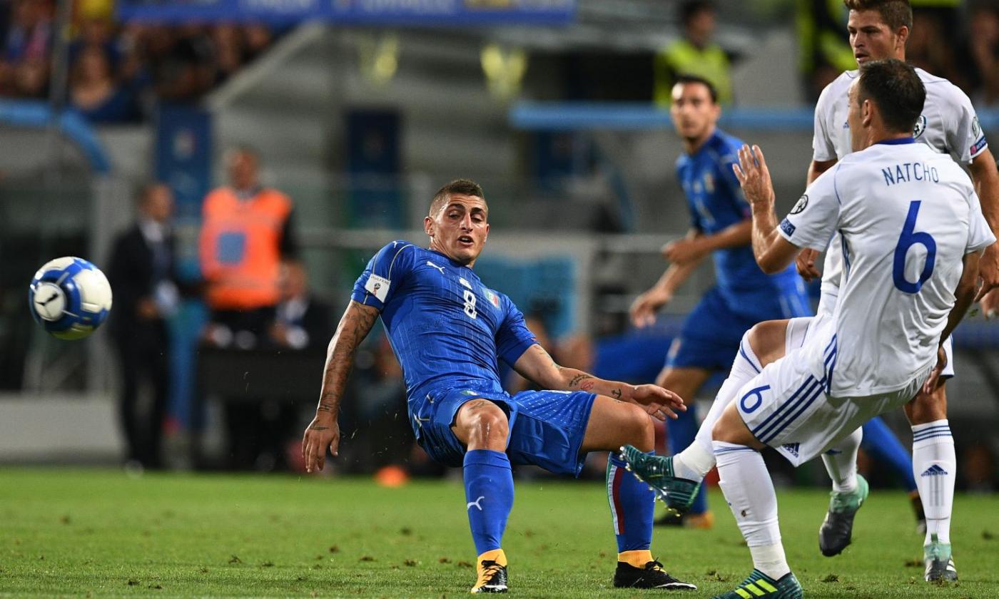 Italia-Israele, le pagelle di CM: male Verratti, Candreva e Immobile decisivi