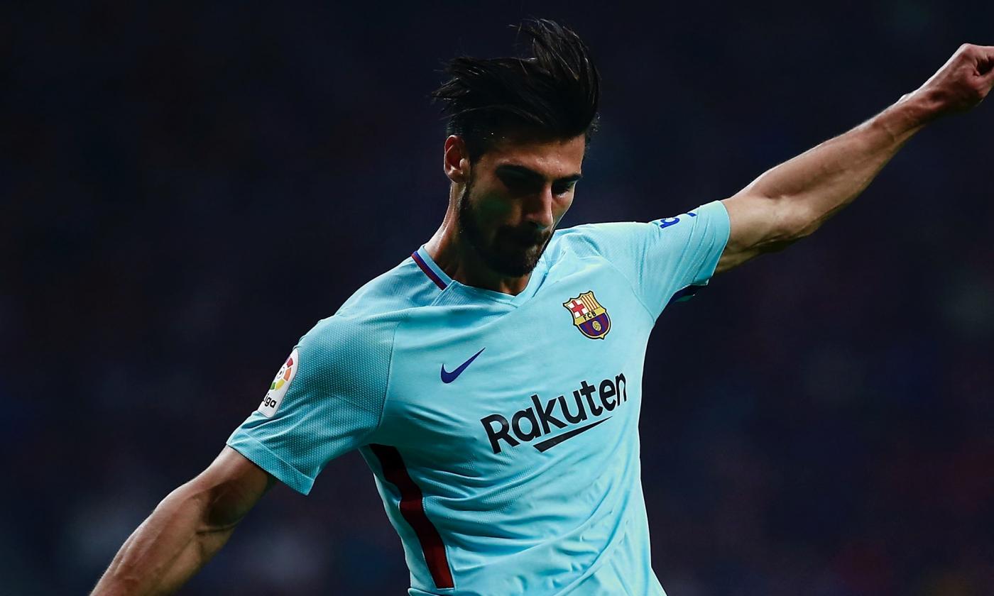 Milan su André Gomes del Barcellona