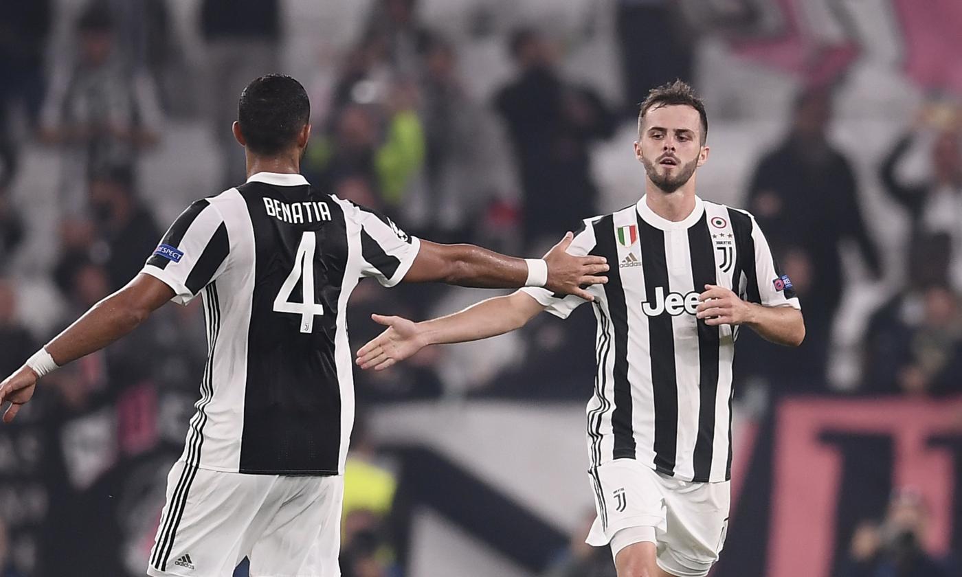 Juve, Pjanic in panchina contro la SPAL?