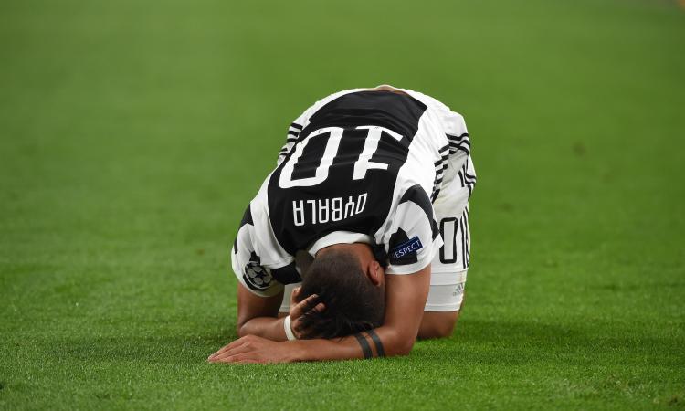 Italia, Dybala ai compagni della Juve: 'Ho tifato per voi e sofferto con voi'