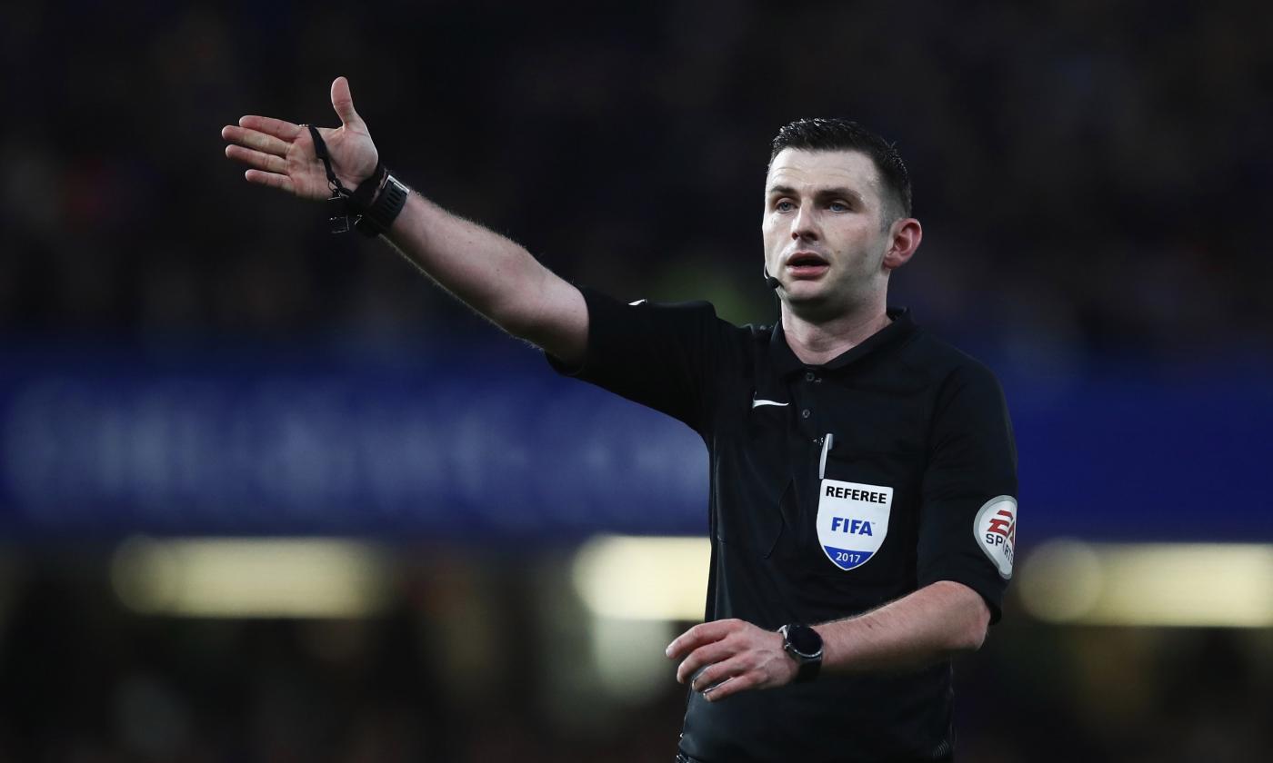 Juventus fans abuse Michael Oliver on Twitter, not the real one though