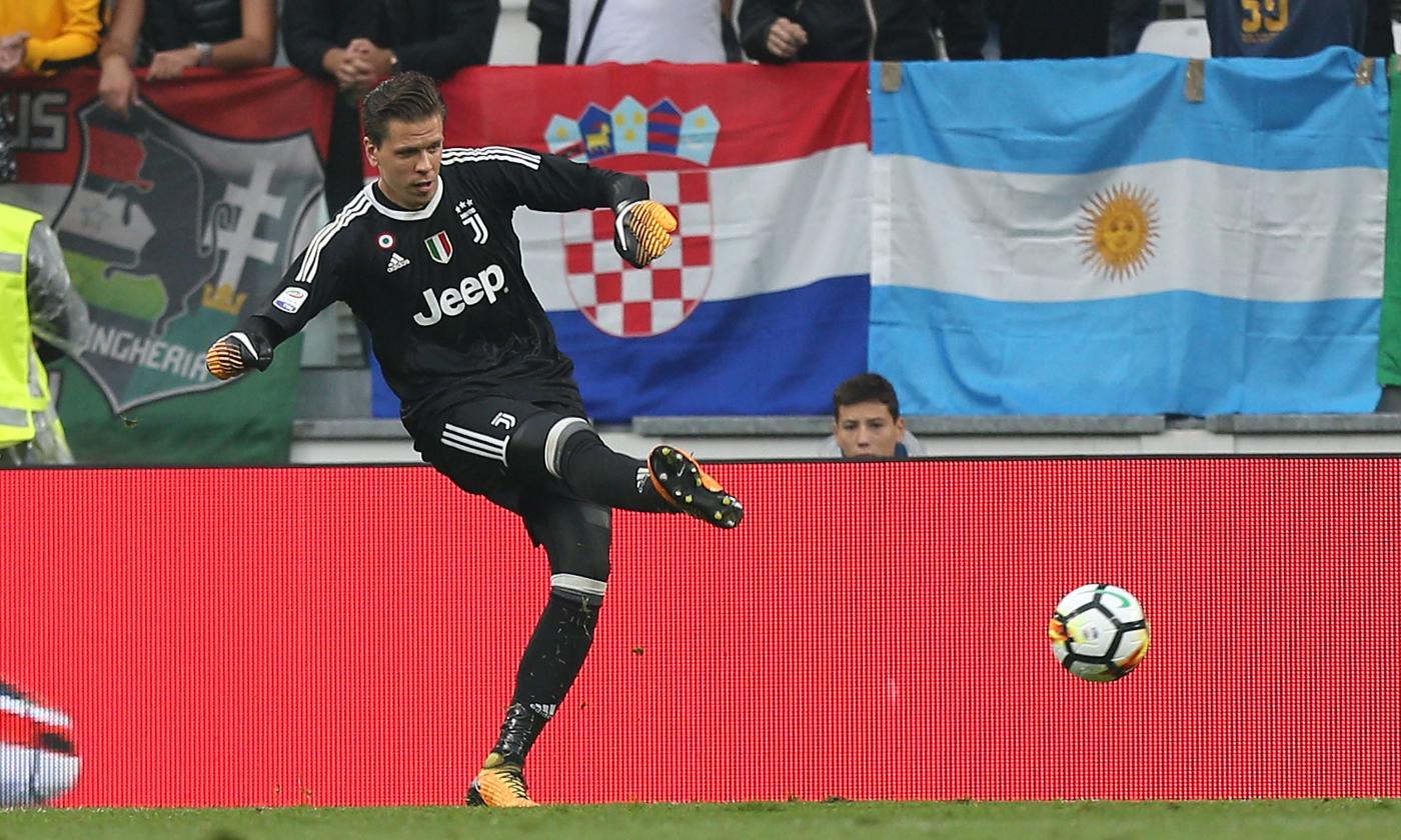 Juve, Szczesny: 'Penso al campionato, poi sfido Cuadrado'