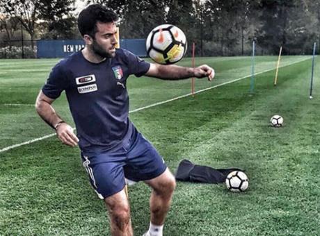 Giuseppe Rossi si allena con il Manchester United VIDEO