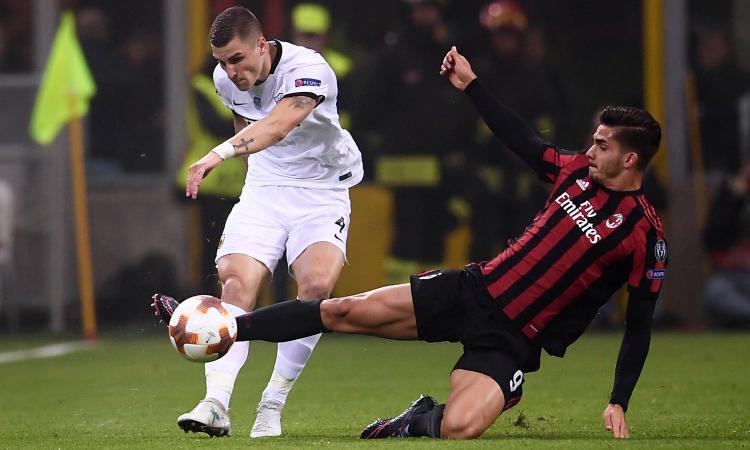 Milan, due club interessati ad Andrè Silva