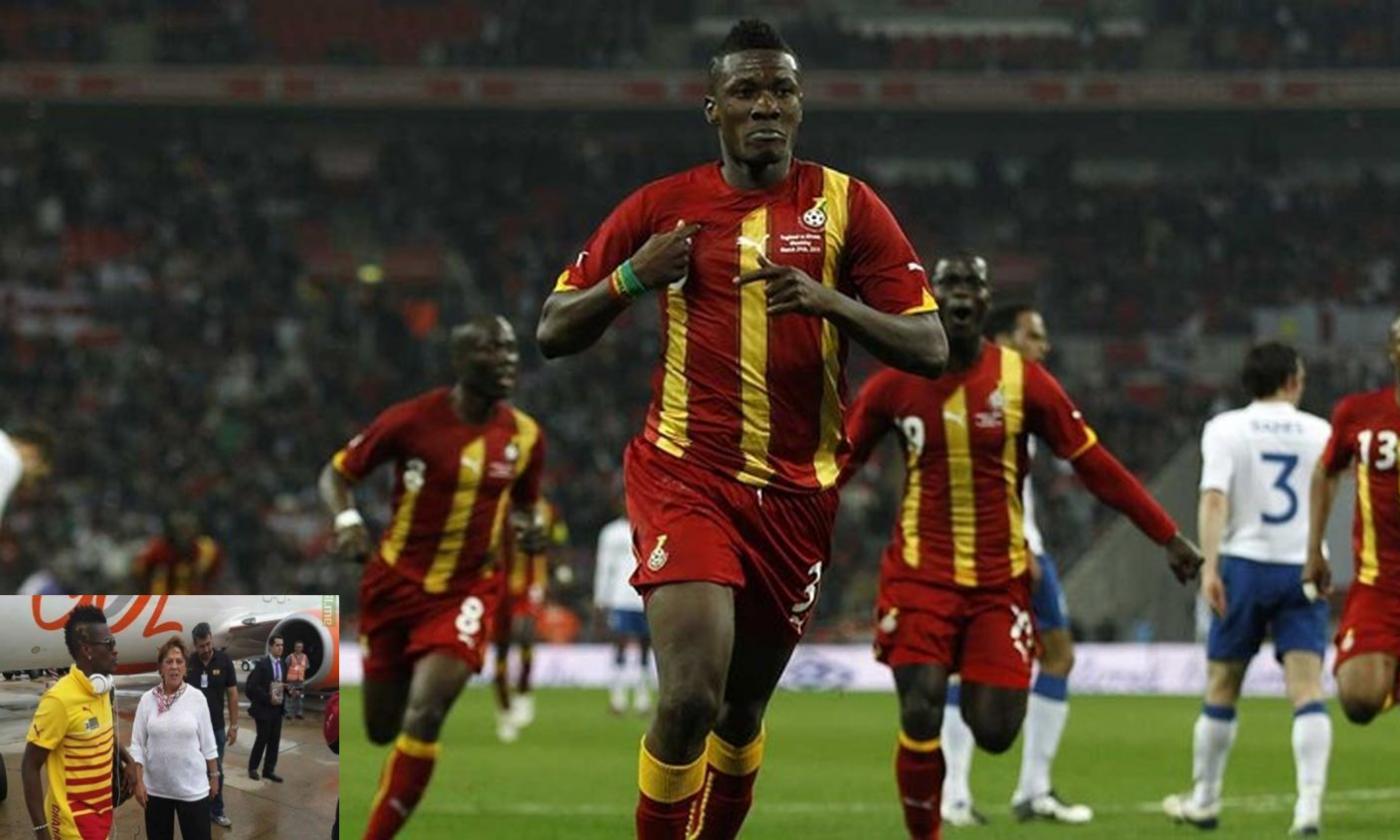 Ghana, il Presidente della Repubblica convince Asamoah Gyan a disputare la Coppa d'Africa