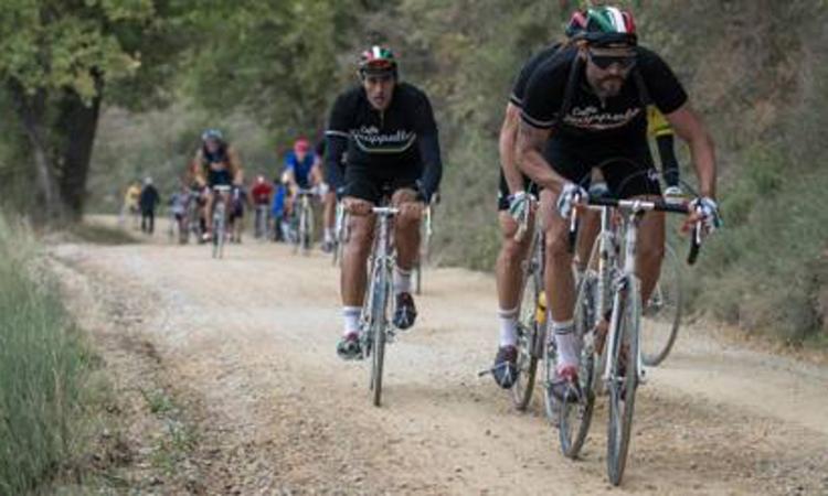 Luis Enrique cicloamatore all'Eroica