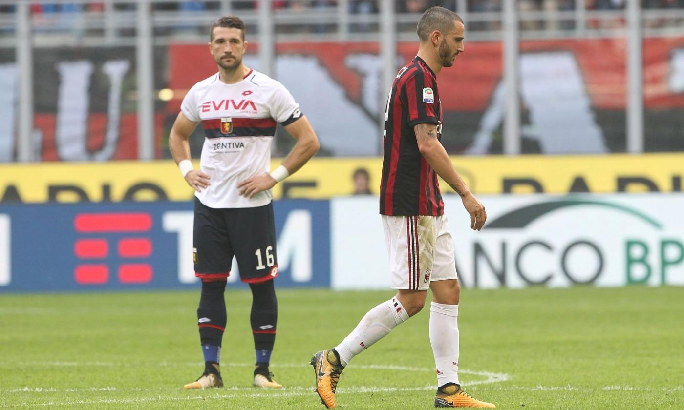 Bonucci determina in negativo: e se il suo stop fosse un bene per il Milan?