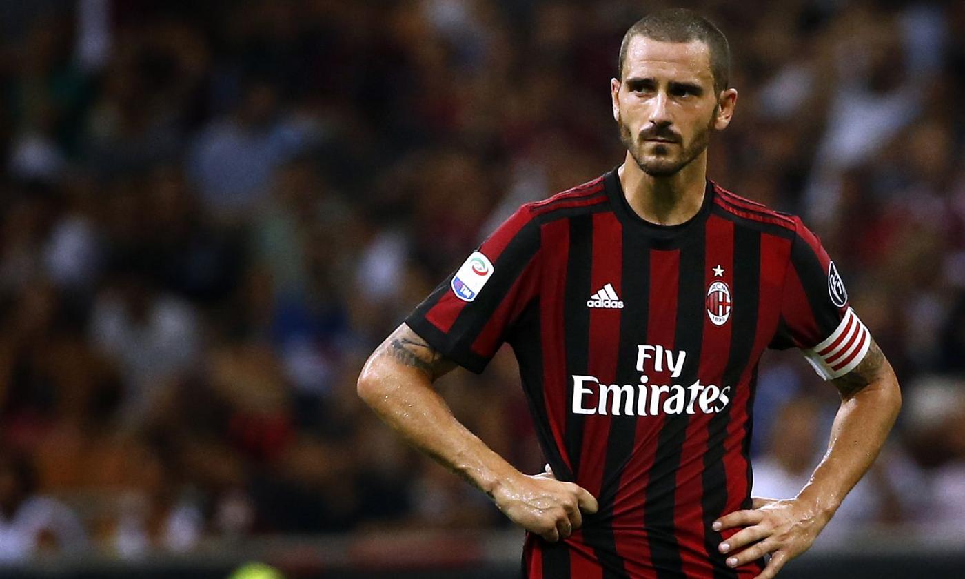 Milan, Bonucci: 'Troppe volte giochiamo col braccino. Non dobbiamo piangerci addosso'