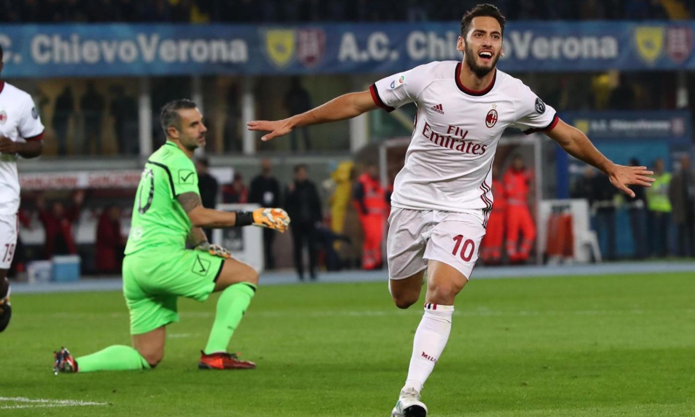 Calhanoglu: 'Montella? Per fortuna c'è Gattuso, ora ho un ruolo e fiducia'