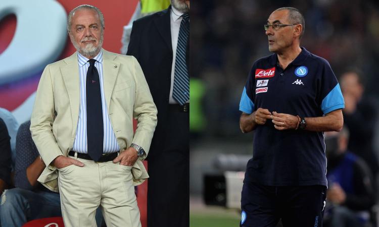 Napoli, De Laurentiis conta più di Sarri