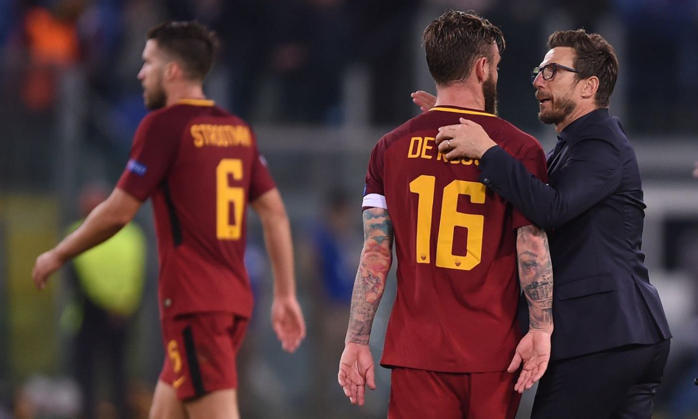 De Rossi: 'Di Francesco ci ha cambiati. Ringrazio sempre di essere nato romanista'