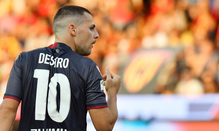 Bologna, Destro pone una condizione sul futuro
