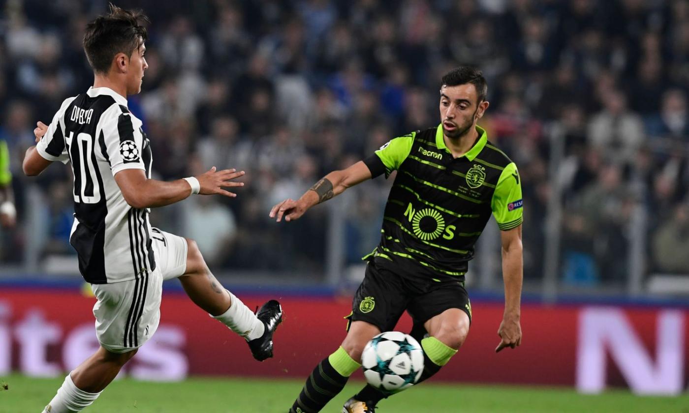 Sporting, Bruno Fernandes avvisa la Juve: 'I tifosi faranno la differenza'