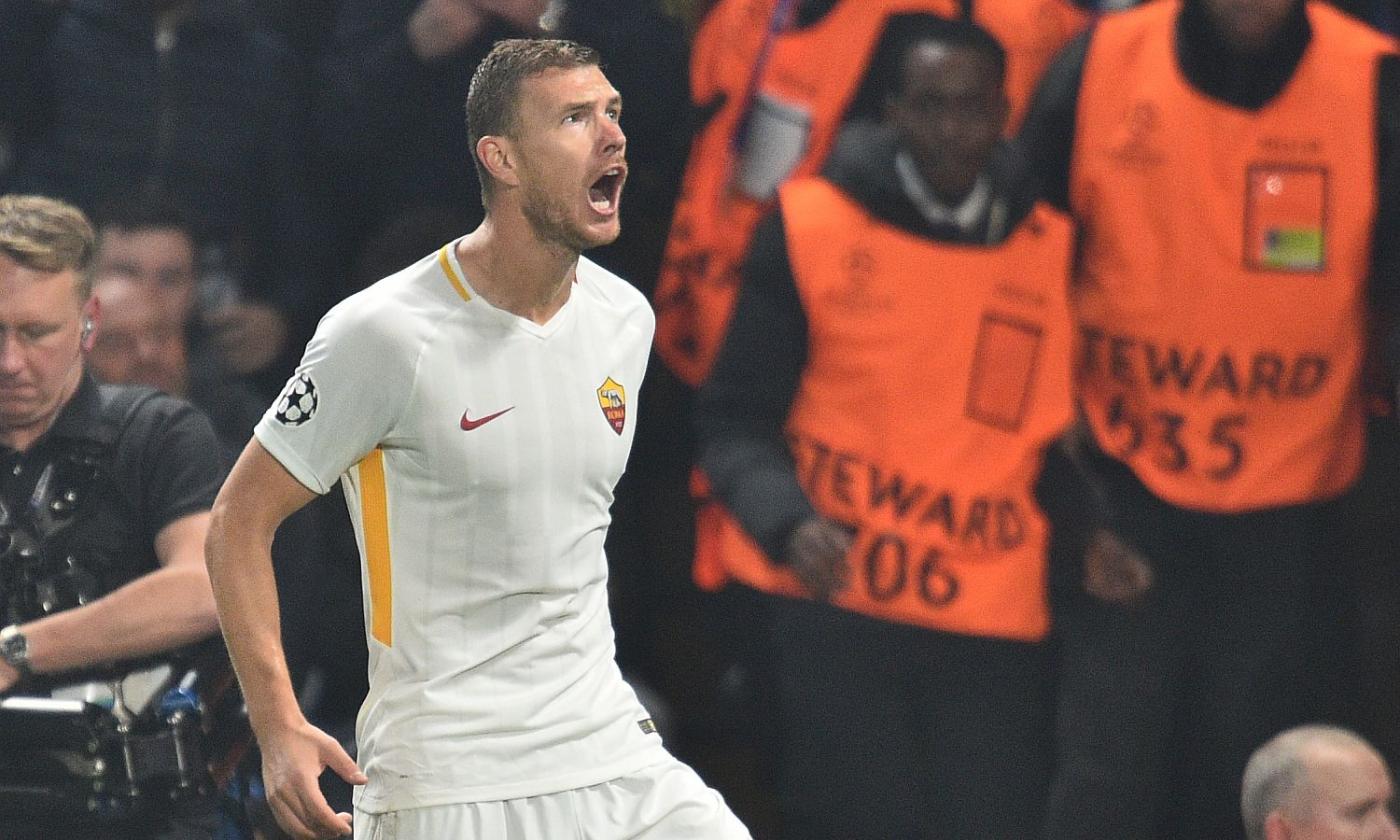 Roma, il Bayern punta Dzeko