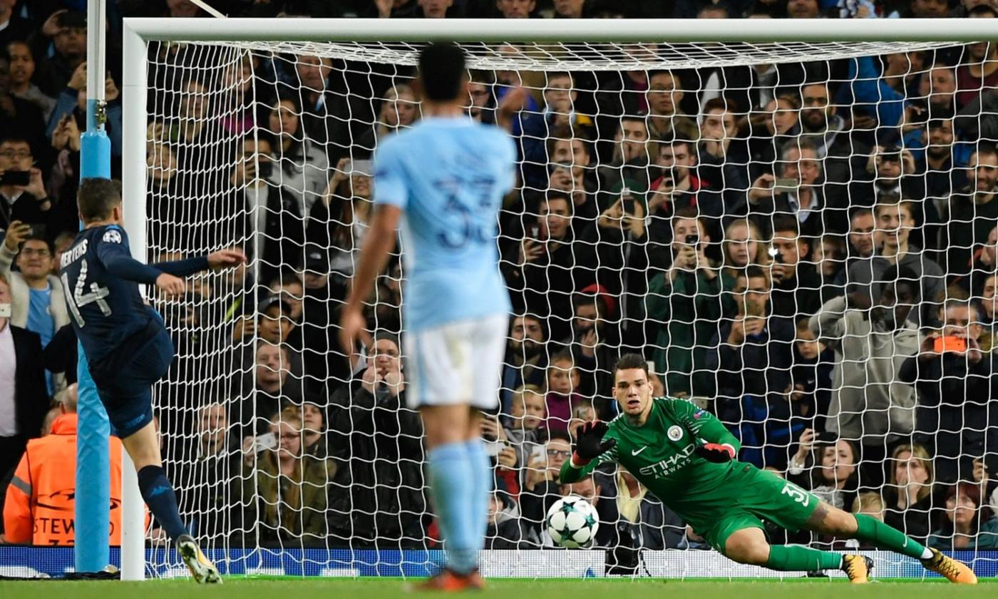 Manchester City-Napoli, MOVIOLA: giusti i due rigori contro gli inglesi