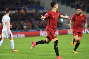 el shaarawy, roma, esulta, girato, chelsea, 2017/18