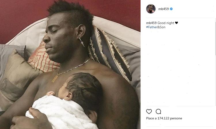 Balotelli, che tenero col piccolo Lion: sfida la Lazio sognando il ritorno in Nazionale