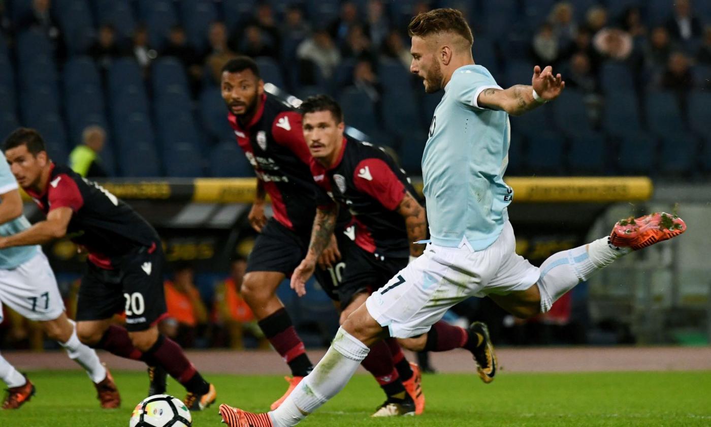 Lazio-Cagliari 3-0: il tabellino VIDEO