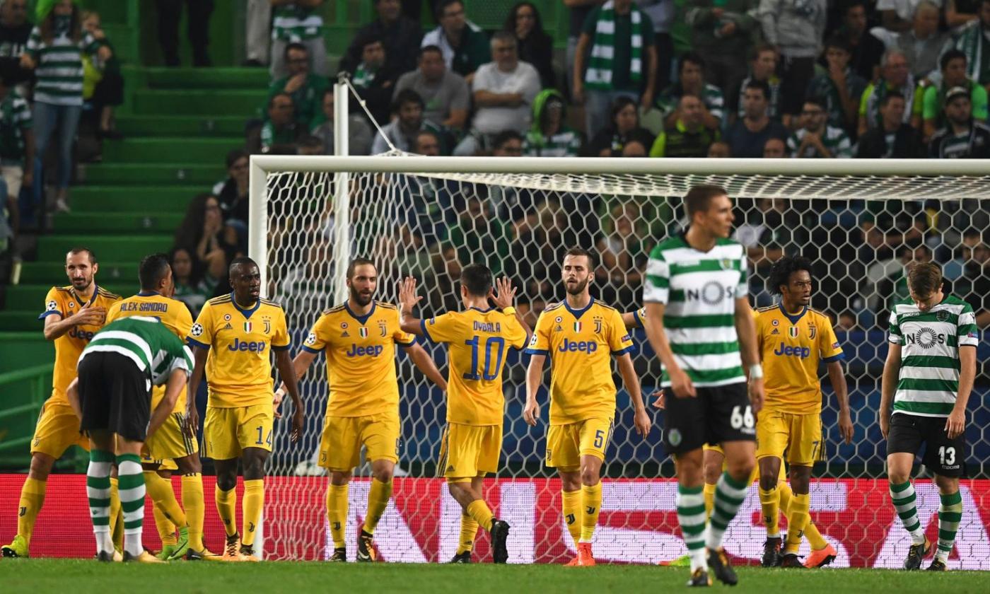 Juve horror, Higuain scaccia le streghe: 1-1 contro lo Sporting, tutto in gioco