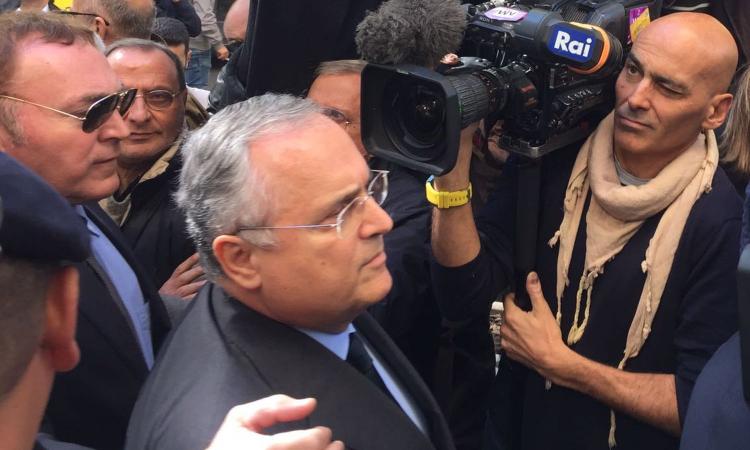 Lazio, Lotito: 'Individuati i colpevoli, anche minorenni...'