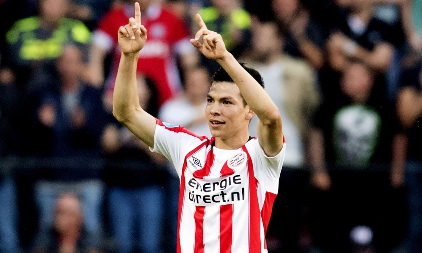 Psv: spara alto per Lozano