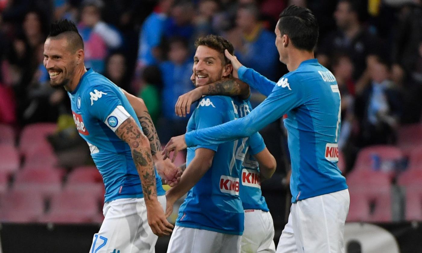 Napoli-Sassuolo 3-1: il tabellino VIDEO