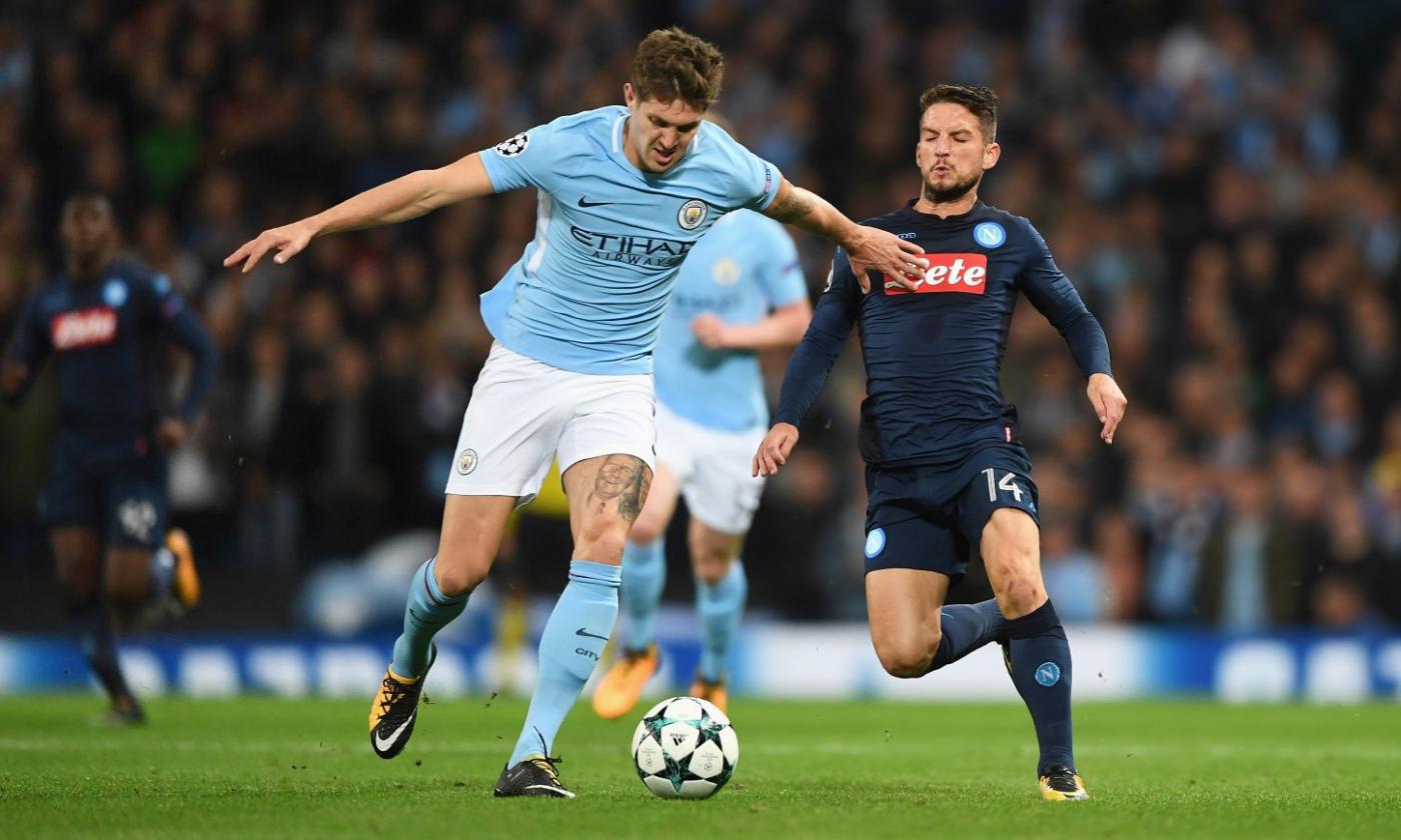 Manchester City-Napoli 2-1: il tabellino