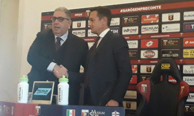 Genoa, Perinetti: 'Presto il rinnovo di Perin. Pellegri e Salcedo sotto osservazione'