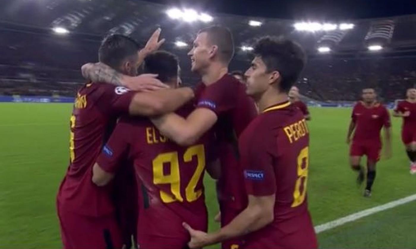 Roma-Chelsea, watch embarrassing footage of Roma goal celebration  