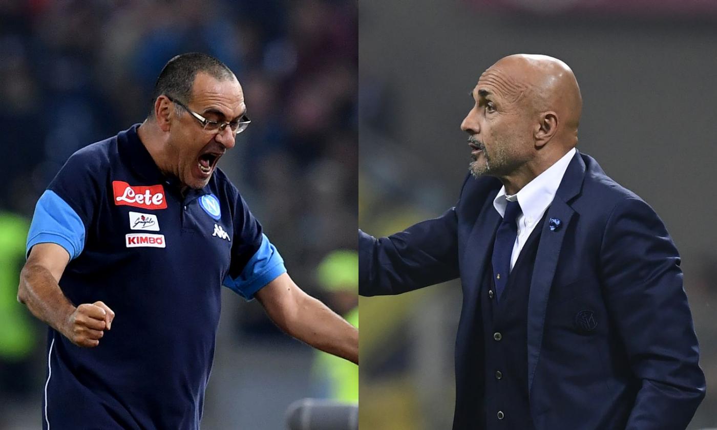 Napoli-Inter, una sfida per 22 facce di ca... Come la vivono Sarri e Spalletti