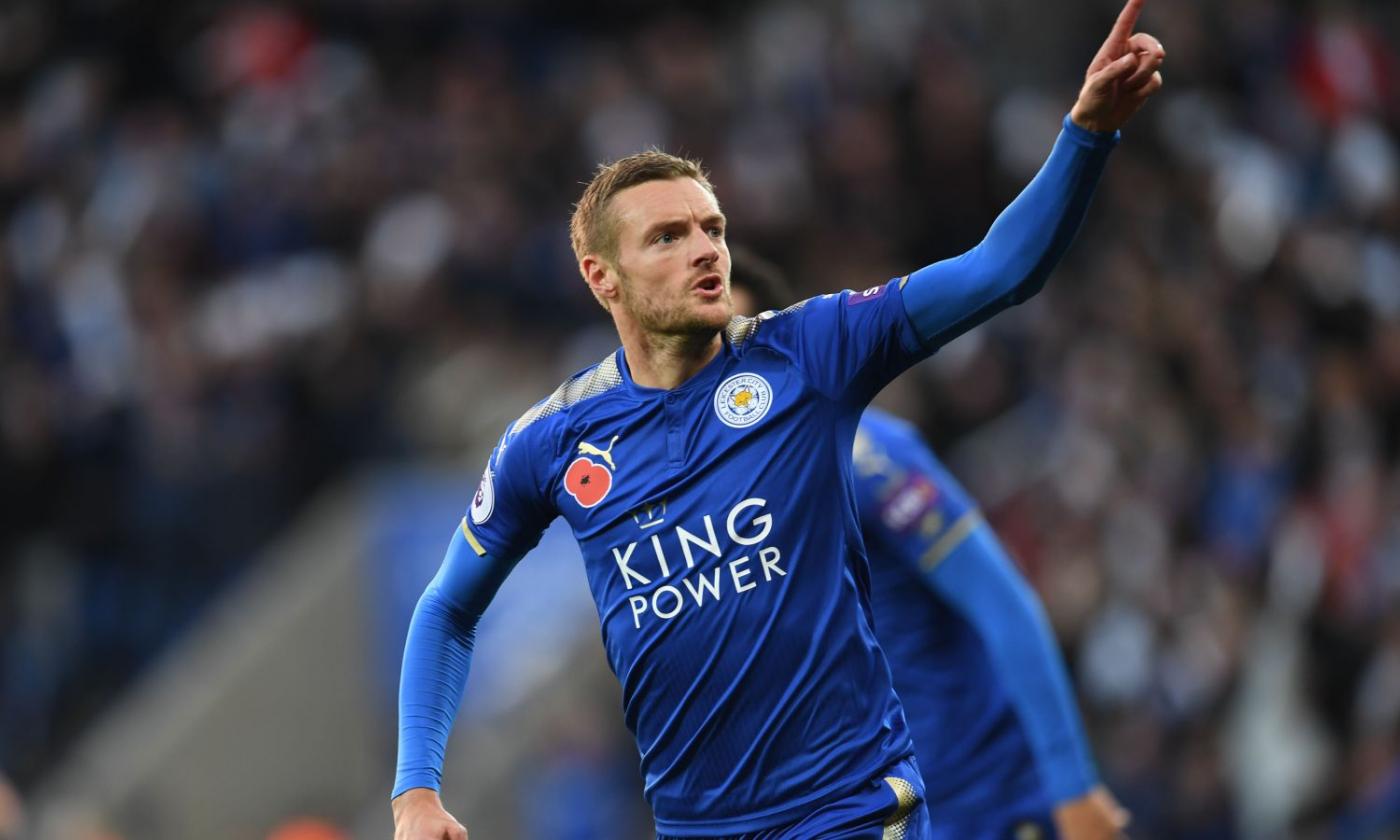 Everton, Vardy primo obiettivo per la prossima estate