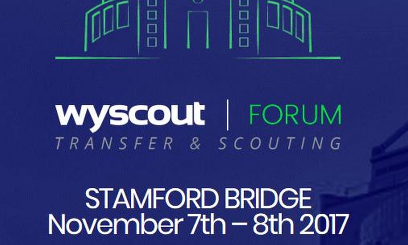 Wyscout Forum, il 7-8 Novembre nuova edizione allo Stamford Bridge