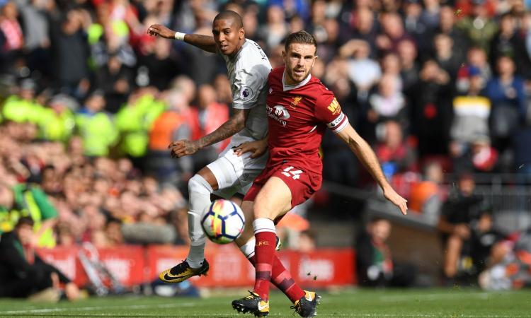 Liverpool, Henderson salterà lo Swansea