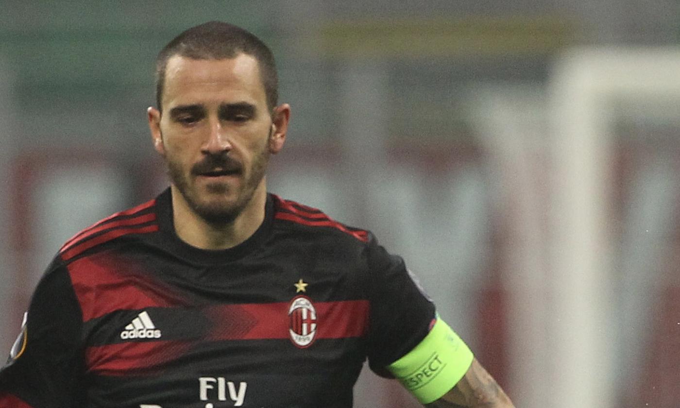 Milan, Bonucci non al meglio in vista del Torino