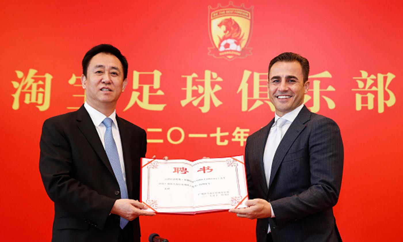 Cannavaro guida la classifica degli allenatori più pagati in Cina