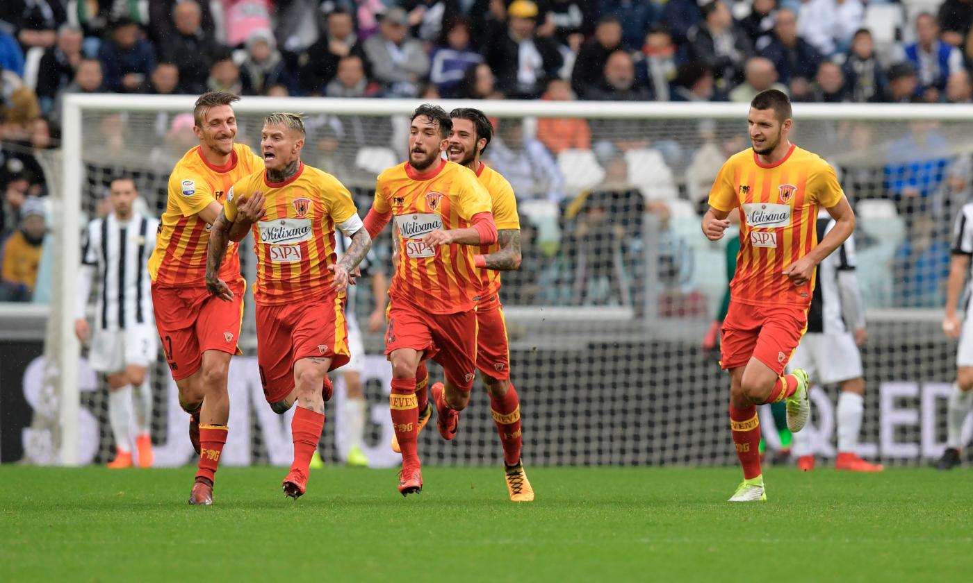 Benevento-Sampdoria 3-2, il tabellino