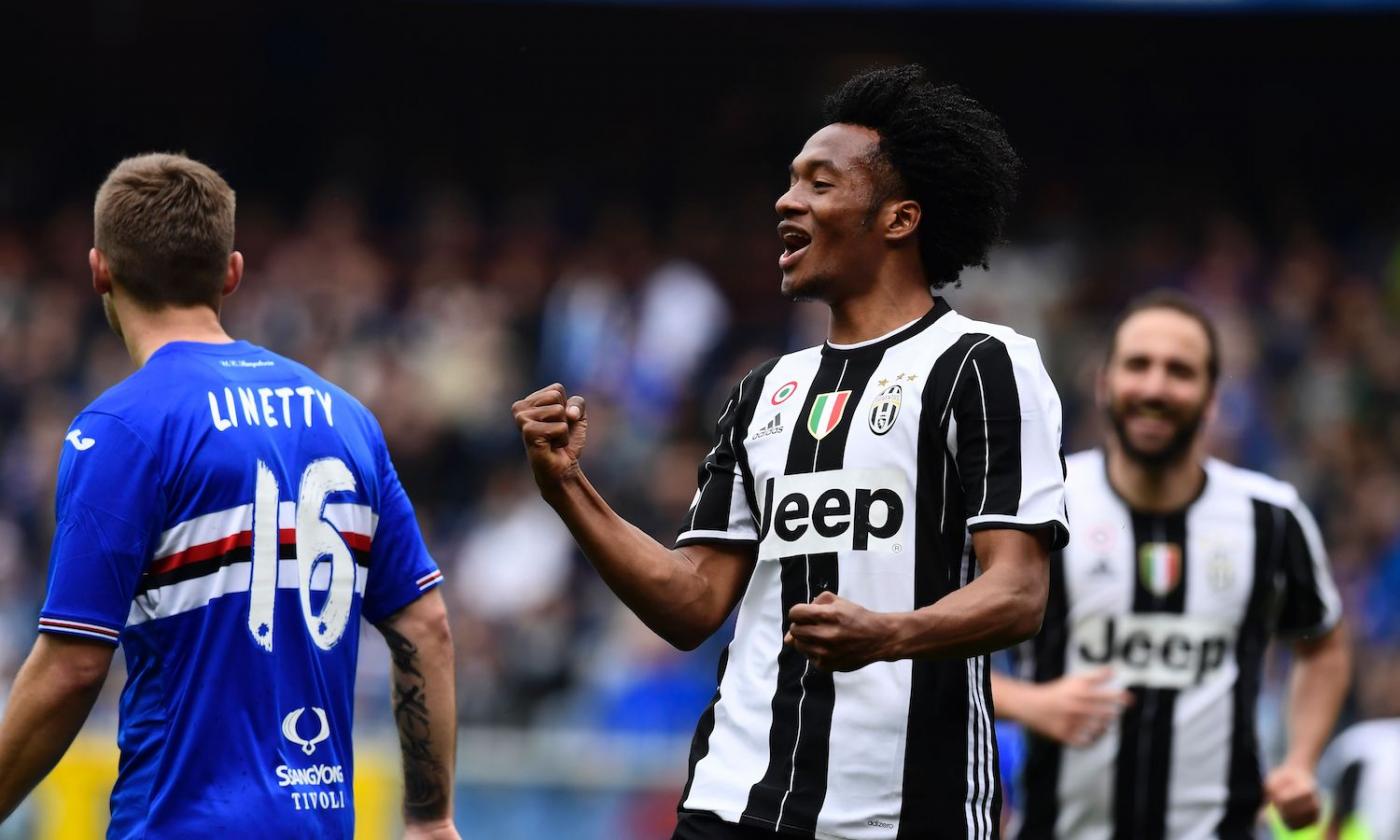 Juve, il gol del giorno: Cuadrado mette la Samp KO VIDEO