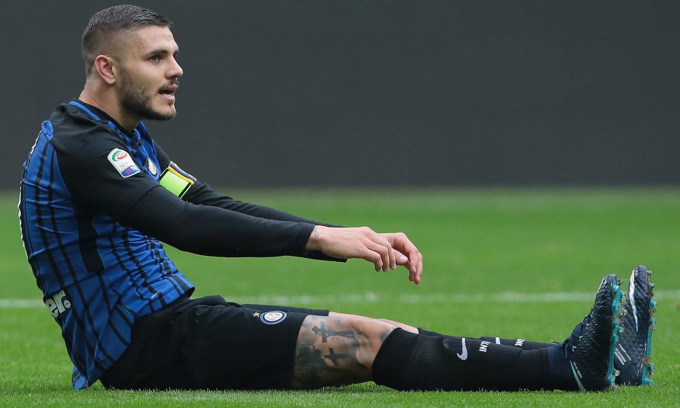 Inter, Icardi 'vede' l'Atalanta: 'Il ginocchio si sta sgonfiando'