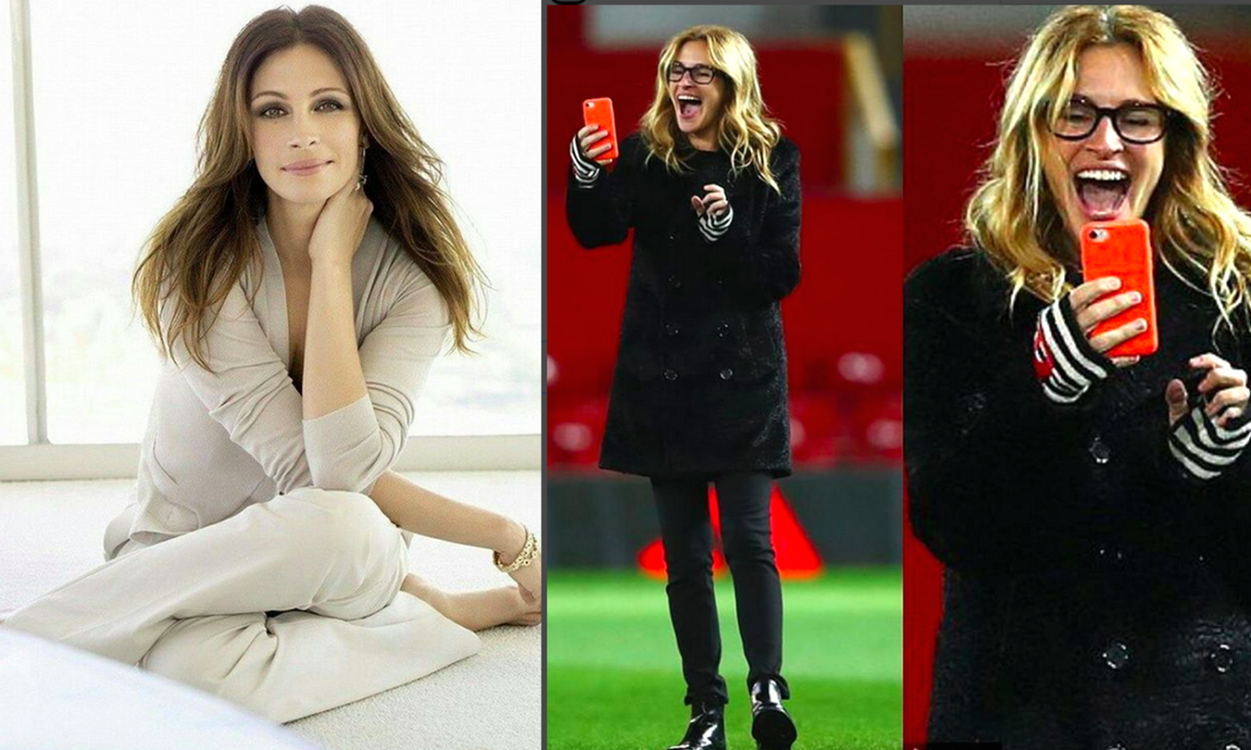 Mourinho ha una tifosa d'eccezione: Julia Roberts! FOTO e VIDEO