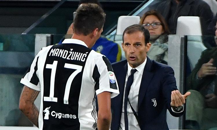Allegri, basta con Mandzukic! Una Juve senza scudetto equivale a un fallimento