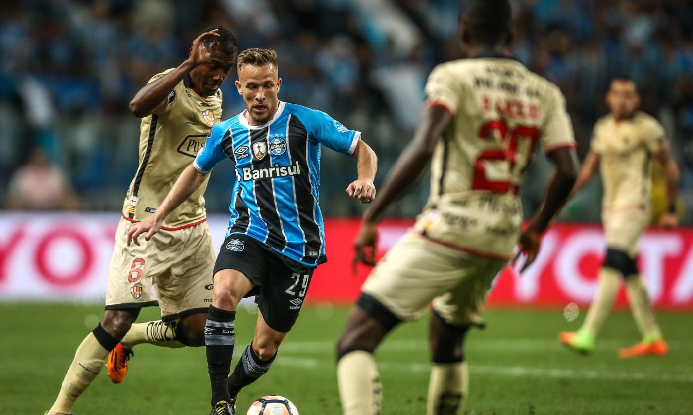 Gremio: fissato il prezzo del talento Arthur Ramos