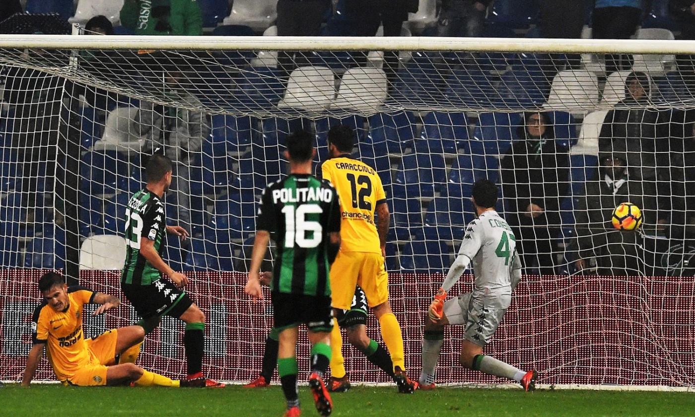 Sassuolo-Verona 0-2: il tabellino VIDEO